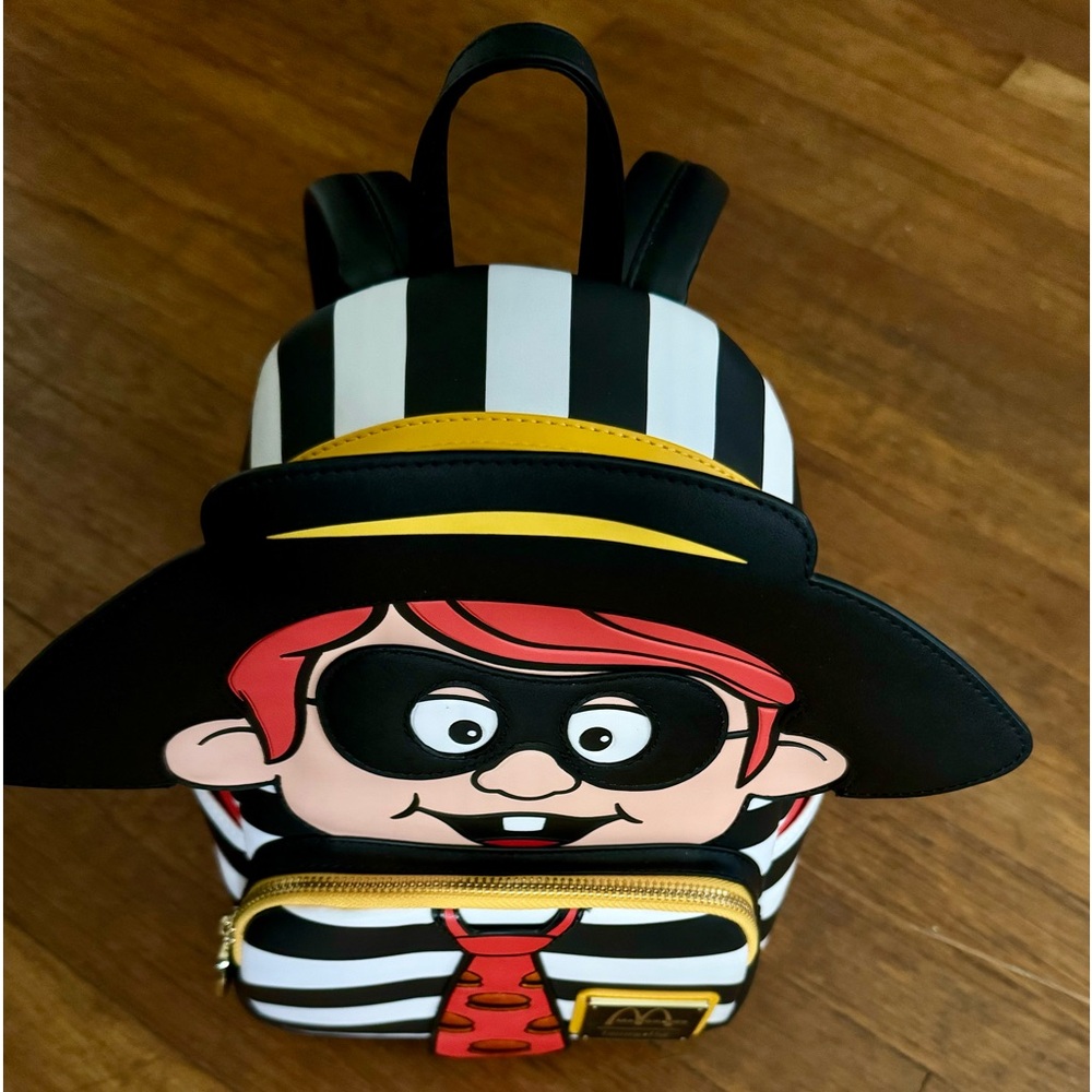 MCDONALD'S
Exclusive - McDonald's Hamburglar Cosplay Mini Backpack ~ NWTS!